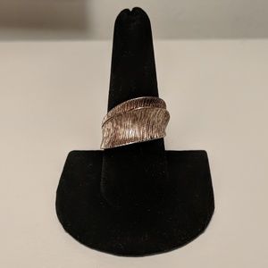 925 Italian Silver Ruffle Ring